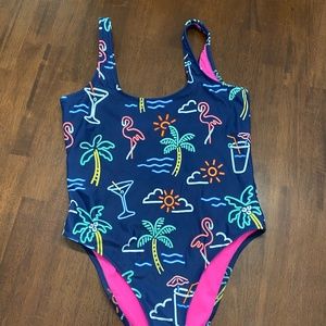 Chubbies Neon Lights Women Swim Small